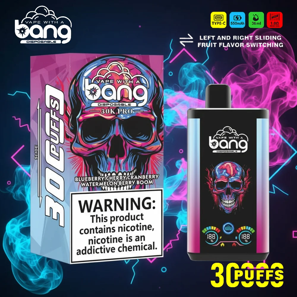 Bang 30K Pro 30,000 Puffs Dual Flavor Vape Bang 30K Pro 30,000 Puffs Dual Flavor Vape