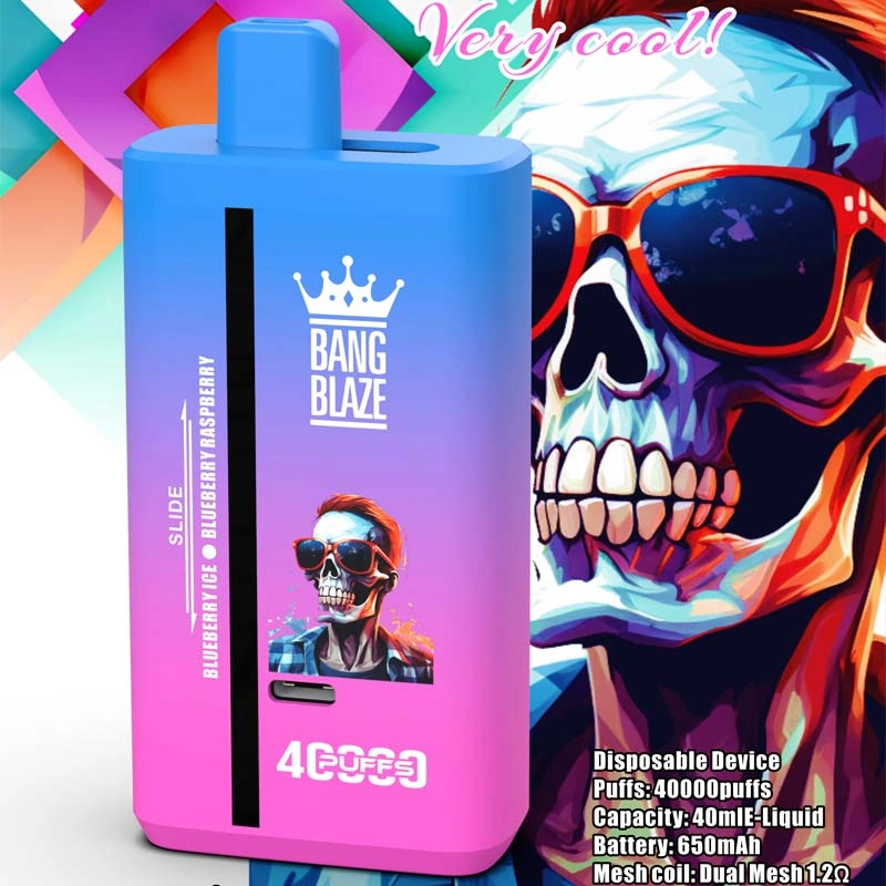 Bang Blaze 40K Puffs Dual Flavor Disposable Vape Blueberry Ice and Blueberry Raspberry Bang Blaze 40K Puffs Dual Flavor Disposable Vape Blueberry Ice and Blueberry Raspberry