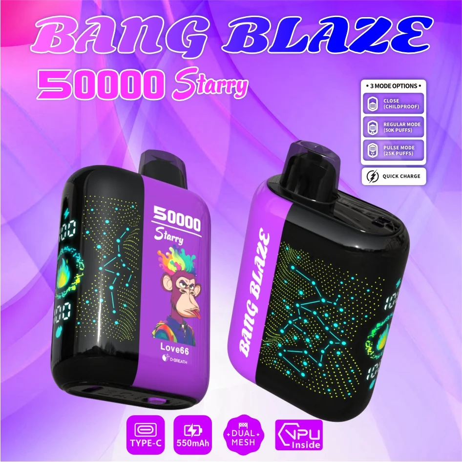 Bang Blaze 50000 Puffs Disposable Vape Starry Twist Love66 Bang Blaze 50000 Puffs Disposable Vape Starry Twist Love66