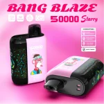 Bang Blaze 50000 Puffs Disposable Vape Starry Twist Pineapple Coconut