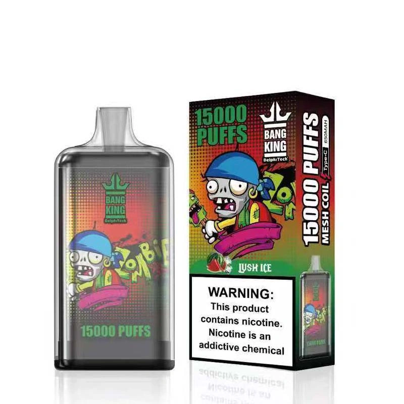 Bang King 15K 15000 Puffs Disposable Vape LUSH ICE Bang King 15K 15000 Puffs Disposable Vape LUSH ICE