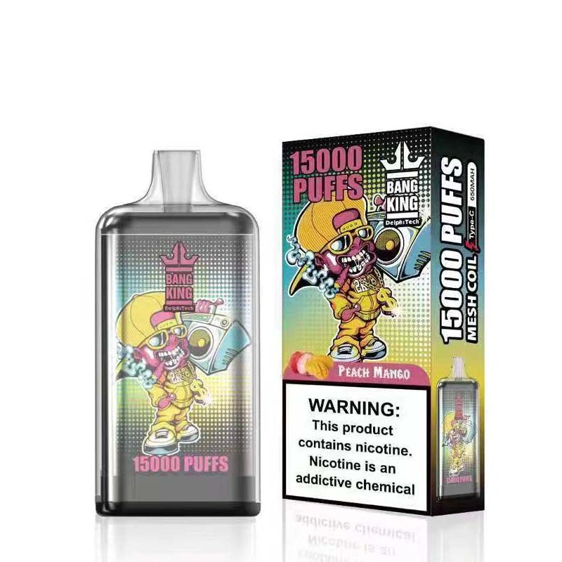 Bang King 15K 15000 Puffs Disposable Vape Peach Mango Bang King 15K 15000 Puffs Disposable Vape Peach Mango