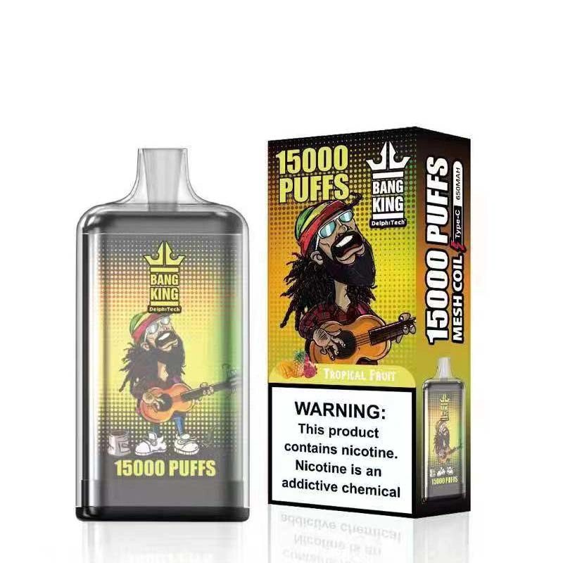 Bang King 15K 15000 Puffs Disposable Vape Tropical Fruit Bang King 15K 15000 Puffs Disposable Vape Tropical Fruit