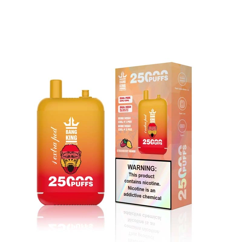 Bang King 25000 25K Puffs Dual Pods Strawberry Mango Bang King 25000 25K Puffs Dual Pods Strawberry Mango