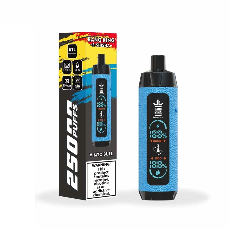 Bang King 25K Shisha 25000 Puffs Disposable Vape Vimto Bull Bang King 25K Shisha 25000 Puffs Disposable Vape Vimto Bull