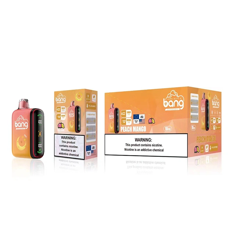 Bang Pulse 18K Puffs Vape Smart Screen Peach Mango Bang Pulse 18K Puffs Vape Smart Screen Peach Mango