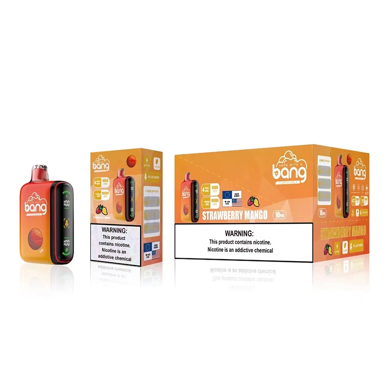 Bang Pulse 18K Puffs Vape Smart Screen Strawberry Mango Bang Pulse 18K Puffs Vape Smart Screen Strawberry Mango
