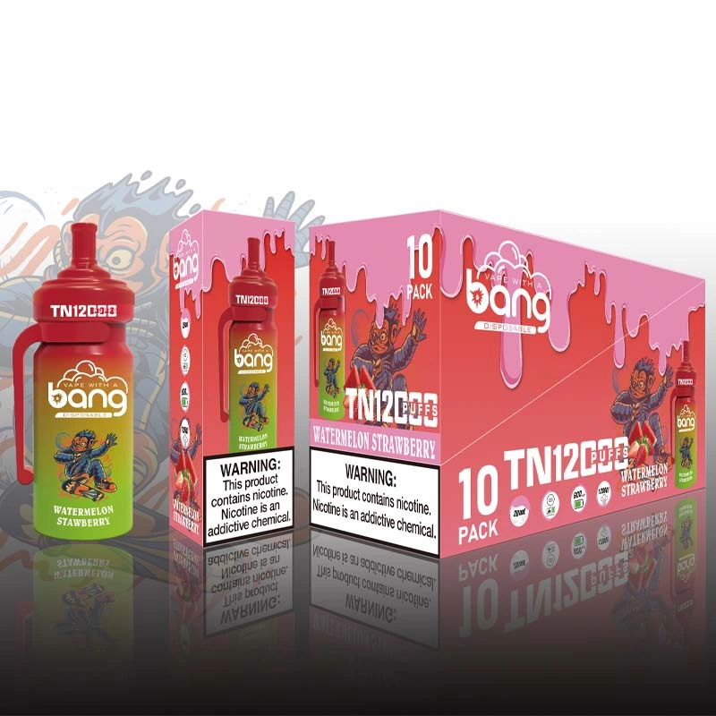 Bang Tn 12000 12k Puffs Disposable Vape Watermelon Stawberry Bang Tn 12000 12k Puffs Disposable Vape Watermelon Stawberry