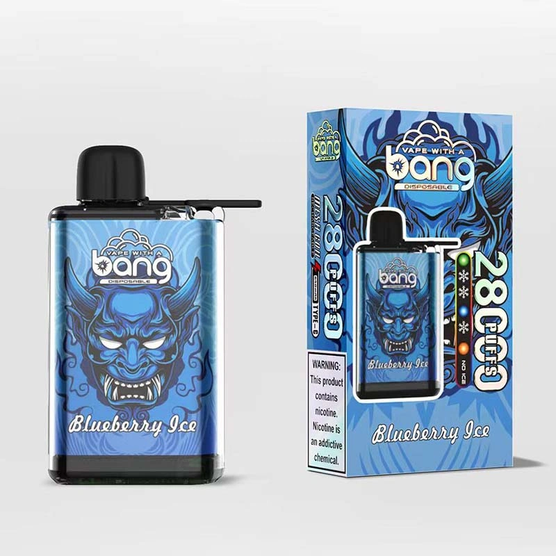 Bang Vape 28K 28000 Puffs Adjustable Ice Level Blueberry lce Bang Vape 28K 28000 Puffs Adjustable Ice Level Blueberry lce