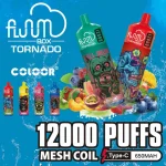FLUUM Box Tornado 12K 12000 Puffs Vape