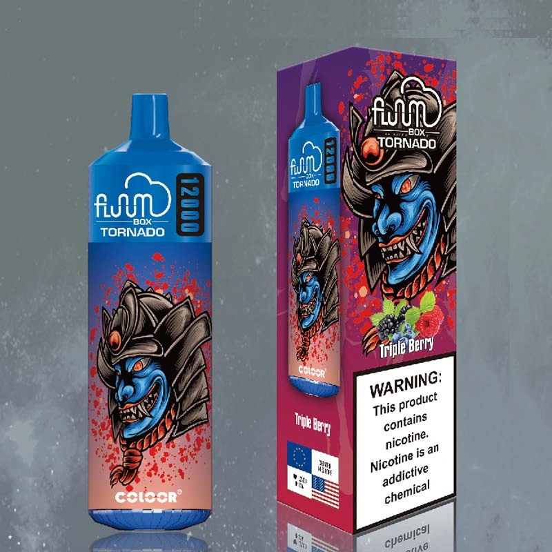 FLUUM Box Tornado 12K 12000 Puffs Vape Triple Berry FLUUM Box Tornado 12K 12000 Puffs Vape Triple Berry