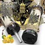 Bang Blaze 60K Puffs Disposable Vape Type-C Charging Hookah Vape Passion Fruit