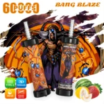 Bang Blaze 60K Puffs Disposable Vape Type-C Charging Hookah Vape Passion Fruit