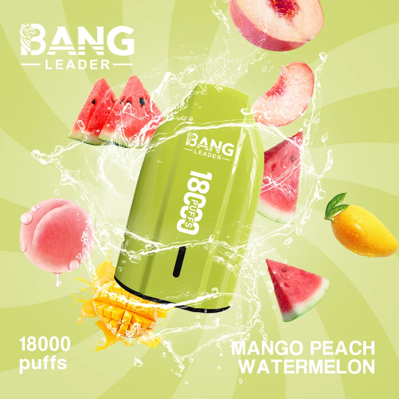 Bang Leader 18000 Puffs Disposable Vape Porsche Key Design Rich flavor Mango Peach Watermelon Bang Leader 18000 Puffs Disposable Vape Porsche Key Design Rich flavor Mango Peach Watermelon