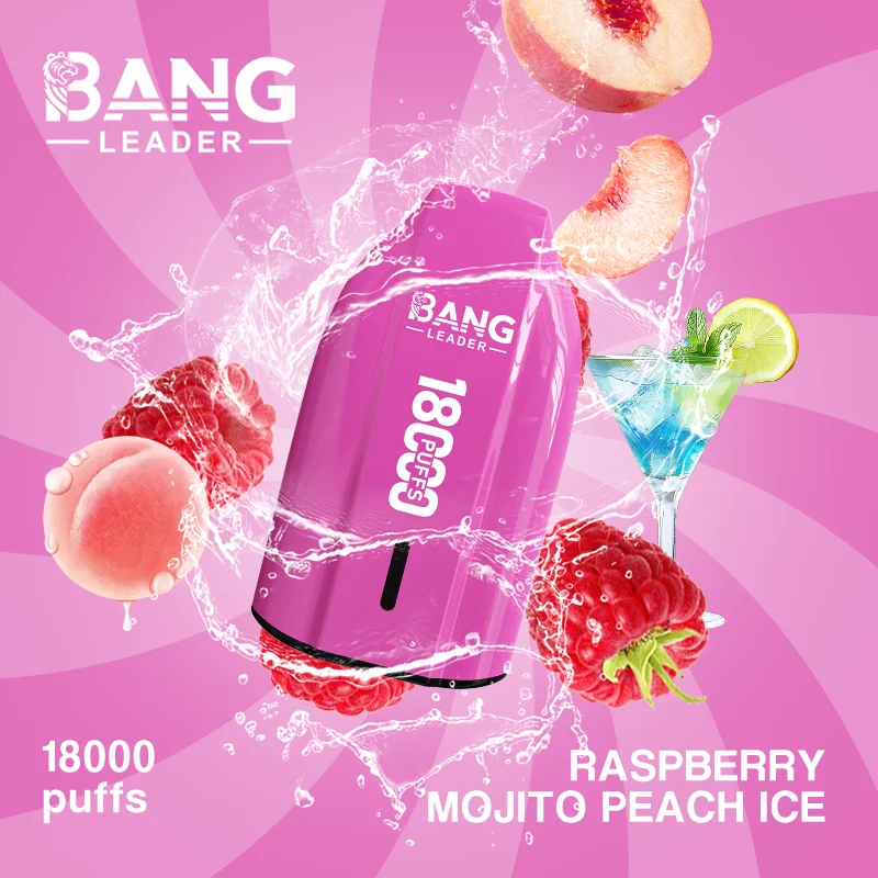 Bang Leader 18000 Puffs Disposable Vape Porsche Key Design Rich flavor Raspberry Mojito Peach Ice Bang Leader 18000 Puffs Disposable Vape Porsche Key Design Rich flavor Raspberry Mojito Peach Ice