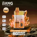 Bang Legend 60K Puffs Disposable Vape Turbo Mode Refillable Pure Flavor Adjustable Airflow